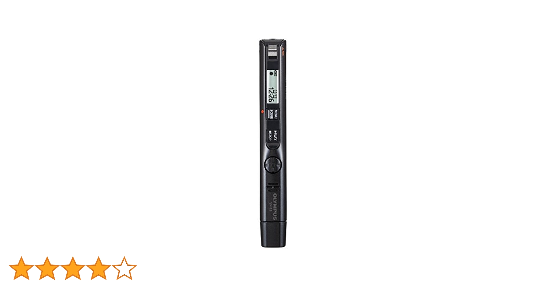 Amazon | OLYMPUS ICレコーダー VoiceTrek VP-15 ブラック VP-15